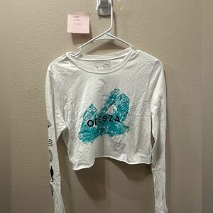 Odesza Long Sleeve Crop Top